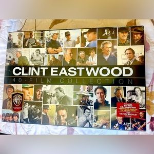 NEW 40 film catalog of Cling Eastwood movies